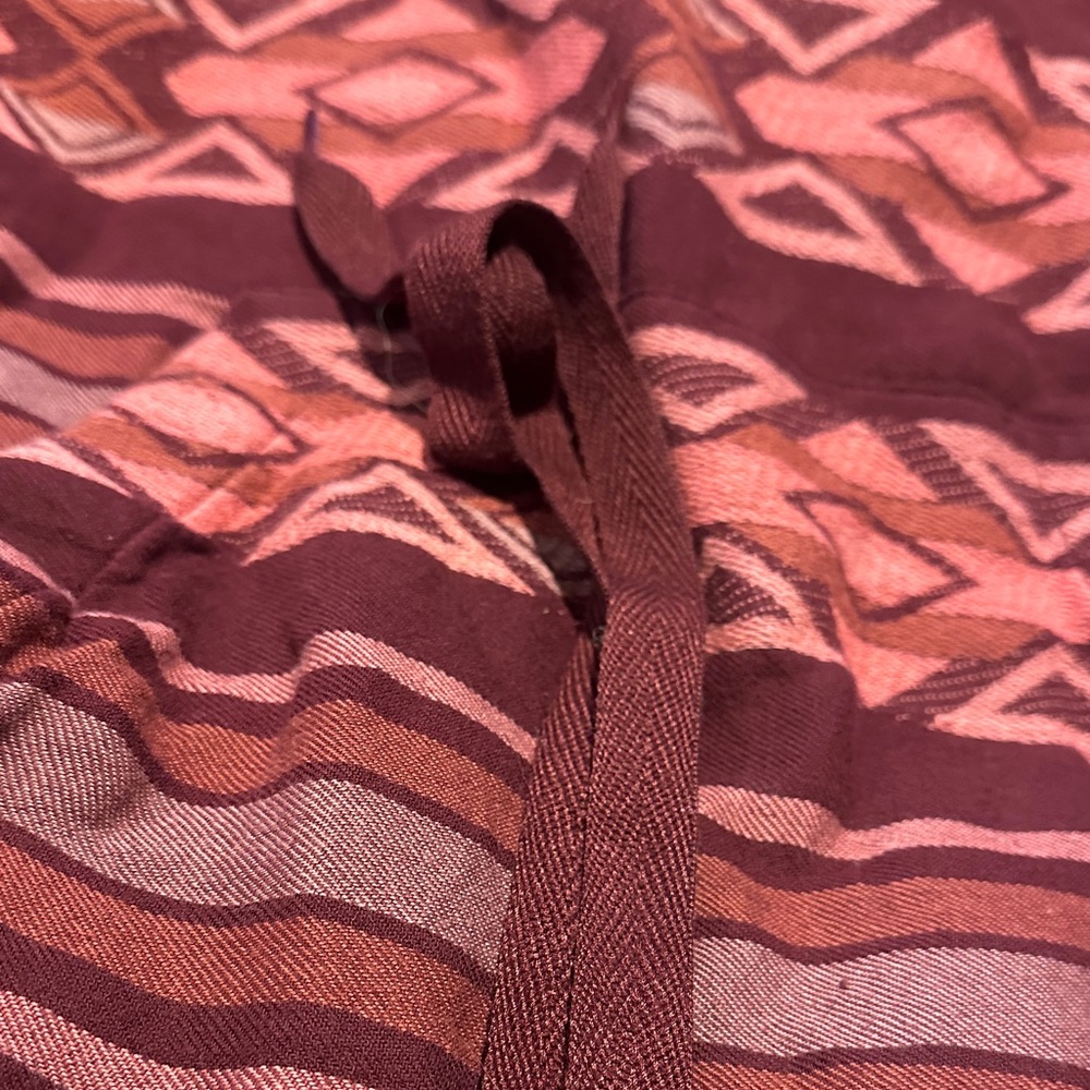 ARIAT-Striped Aztec Hooded Pullover - Picture 4 of 15